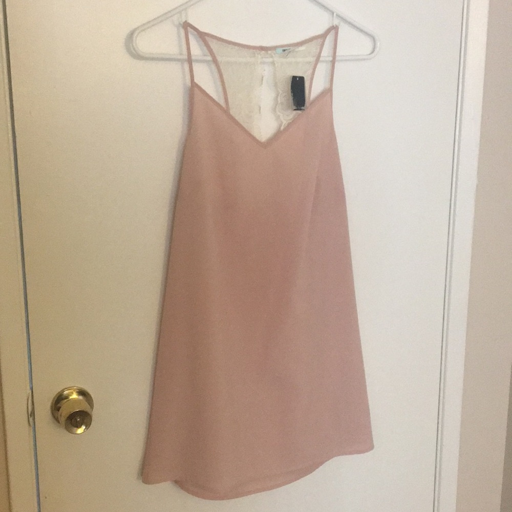 Blush pink dress
